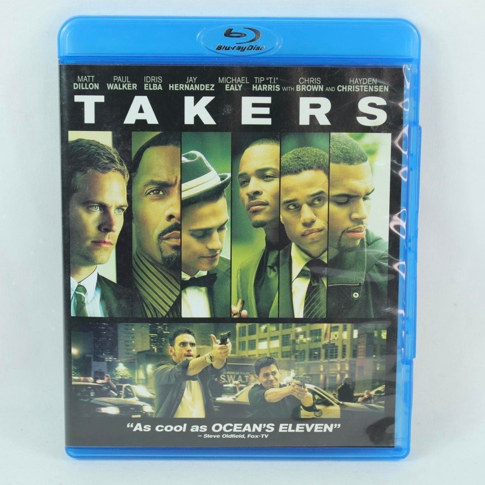 Takers Blu-Ray DVD Movie